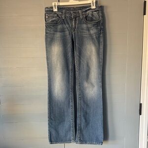 Big Star Women's Straight Leg Blue Jeans